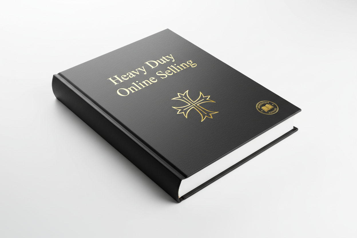 Black book white background