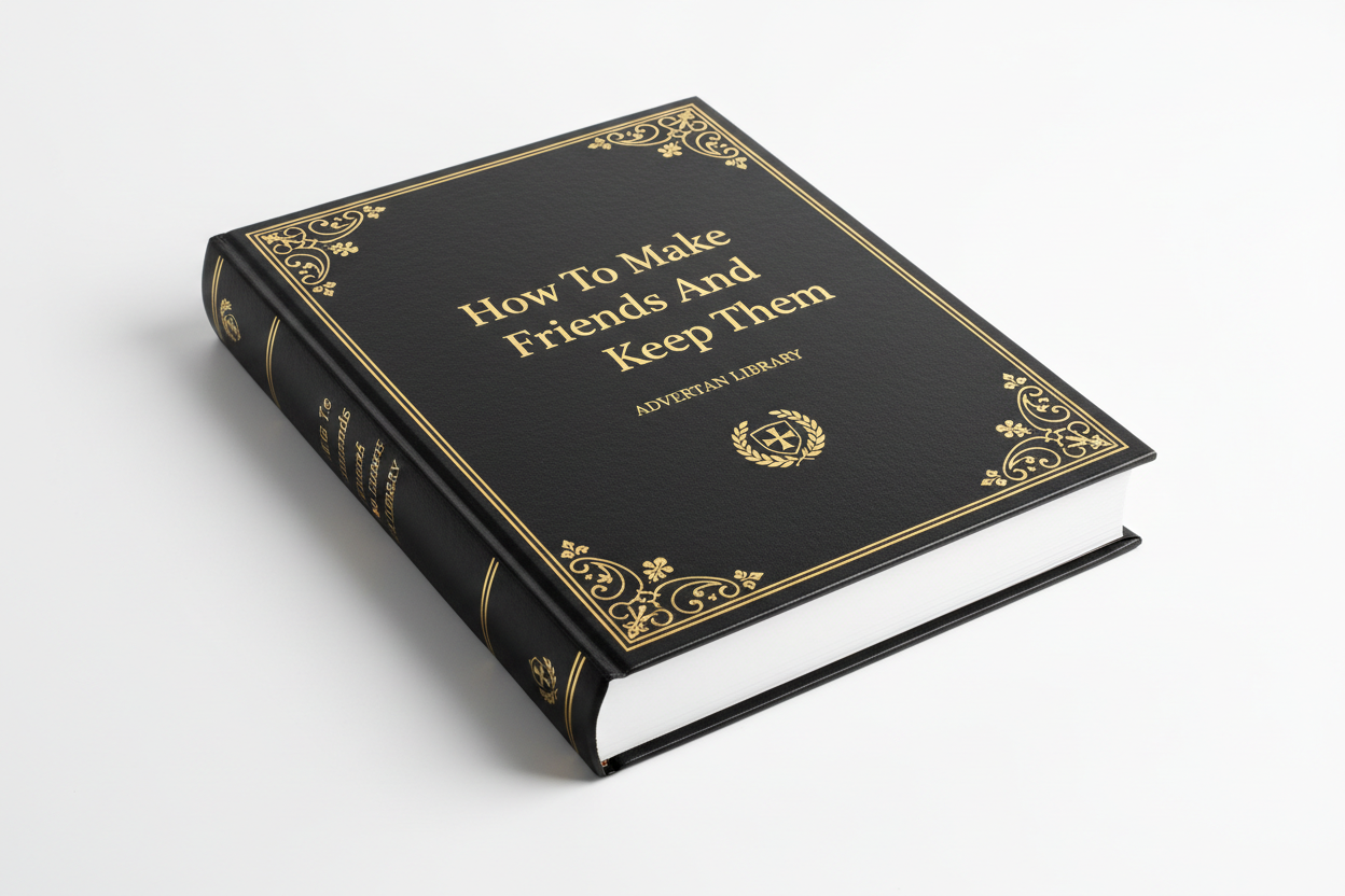 Make it a black book with a white background