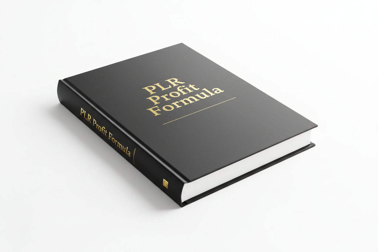 PLR Profit Formula (Black book, white background